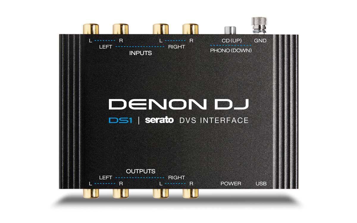 オーディオ機器DENON DJ DS1 DVS オーディオインターフェイス